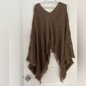 Brown Poncho